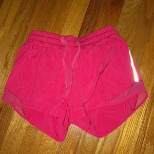 Lululemon pink shorts size 6